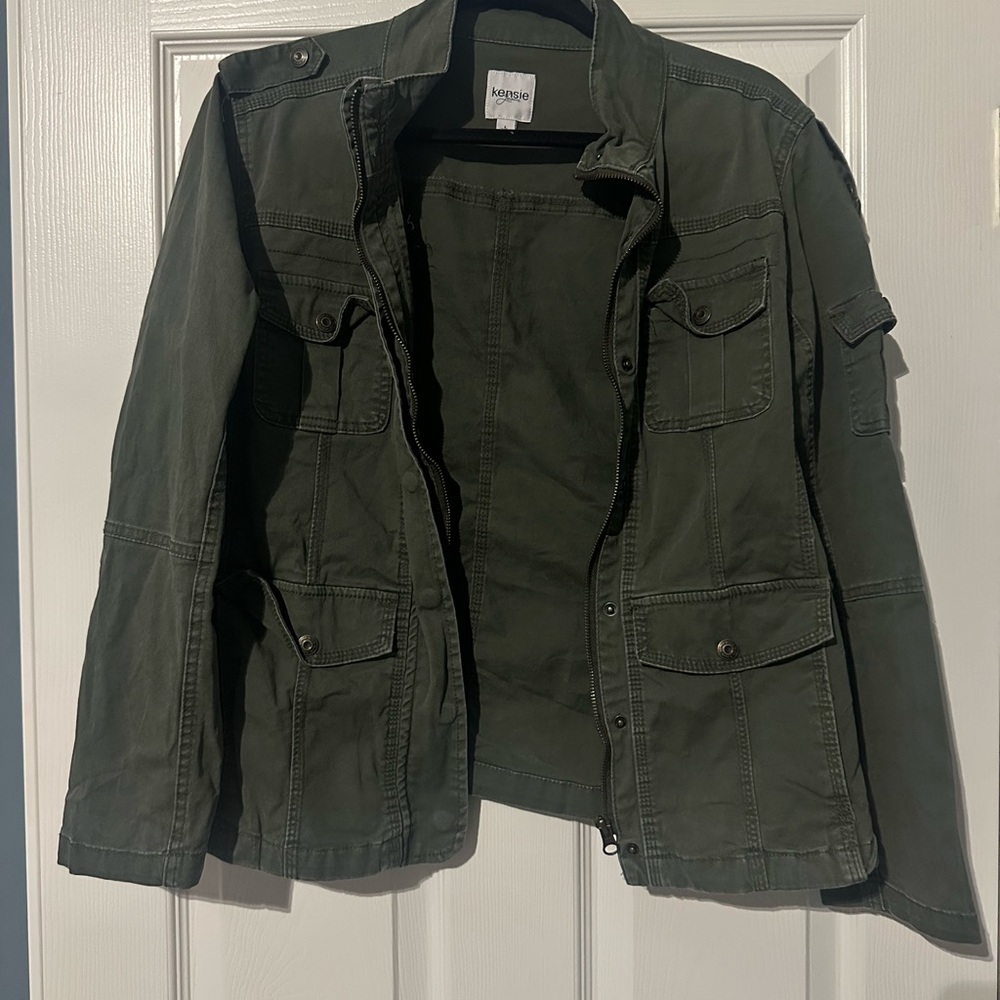 Kensie Olive Green Men's Field Jacket